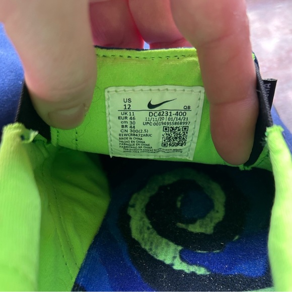 Size 12 - Nike SB Zoom Verona Slip-ons x Leo Baker - Picture 4 of 6